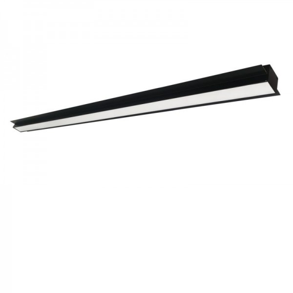 3917-04170-3-B-P-N- VIOKEF -Γραμμικό Χωνευτό Trimless L1700 3000K Μαύρο Sasa