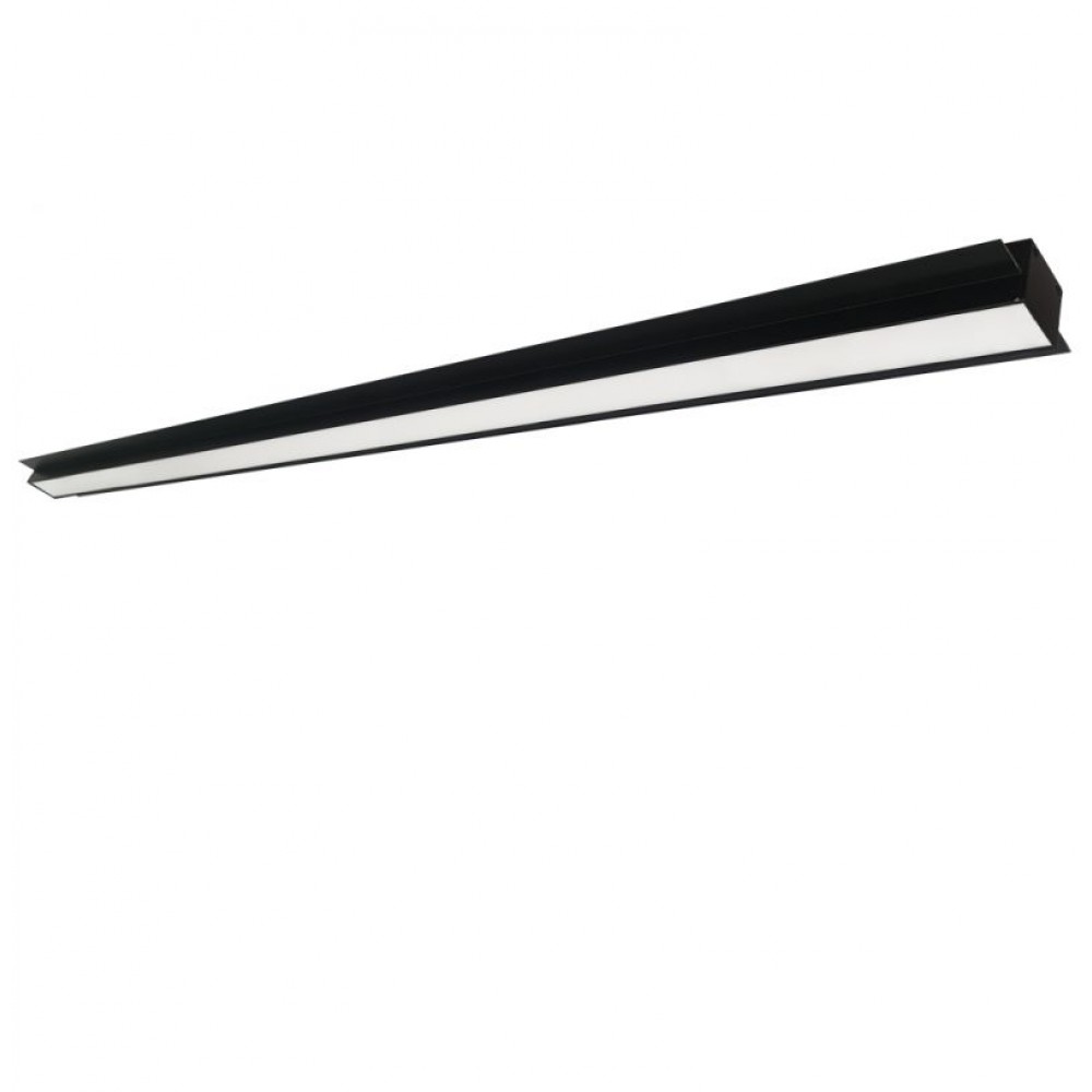 3917-04198-4-B-P-N- VIOKEF -Γραμμικό Χωνευτό Trimless L1980 4000K Μαύρο Sasa