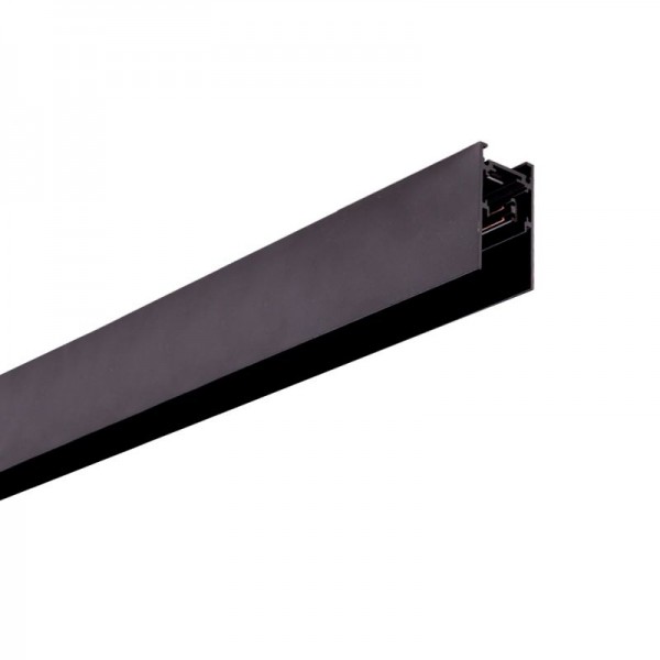 02/0201-1- VIOKEF -Μαγνητικό Track Rail 1m με Tάπες και Κάλυμμα