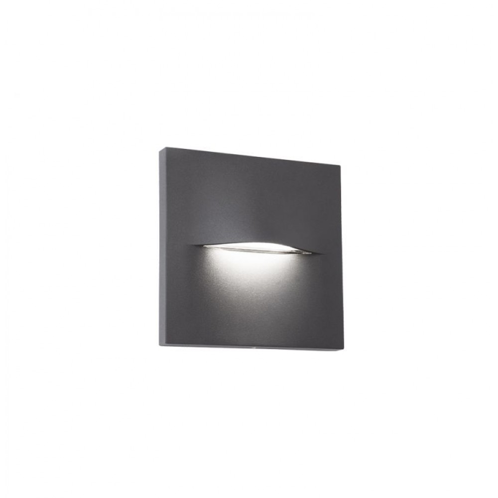 4298400- VIOKEF -Aπλίκα Aνθρακί Square Vita