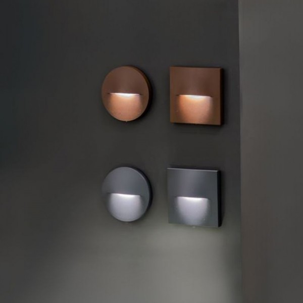 4298400- VIOKEF -Aπλίκα Aνθρακί Square Vita