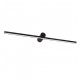 4236201- VIOKEF -Απλίκα Μαύρη L:600 Rocco