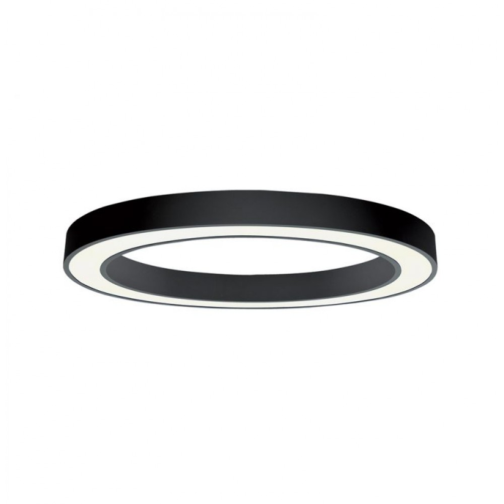 3915-0112-3-B-D4- VIOKEF -Οροφής Μαύρο Ring D1200 3000K  Dimmable