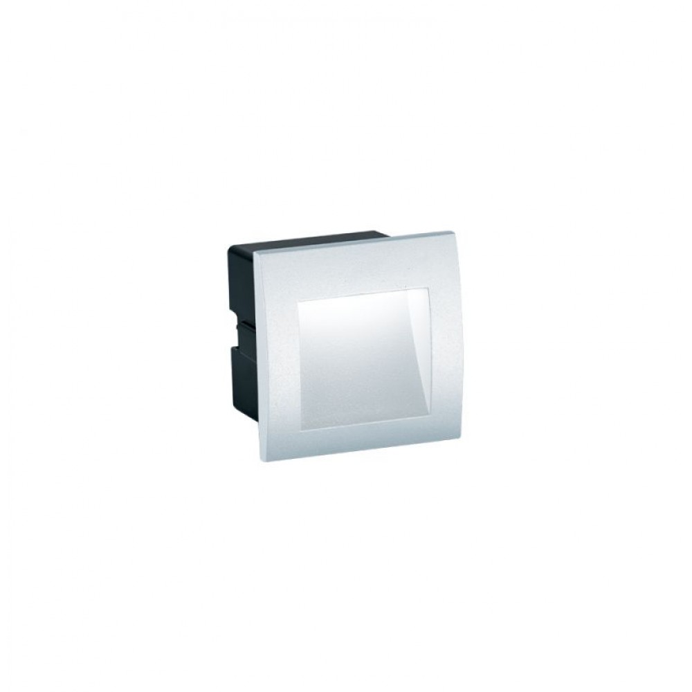 4124801- VIOKEF -Απλίκα Λευκή Χωνευτή Riva Led H:90