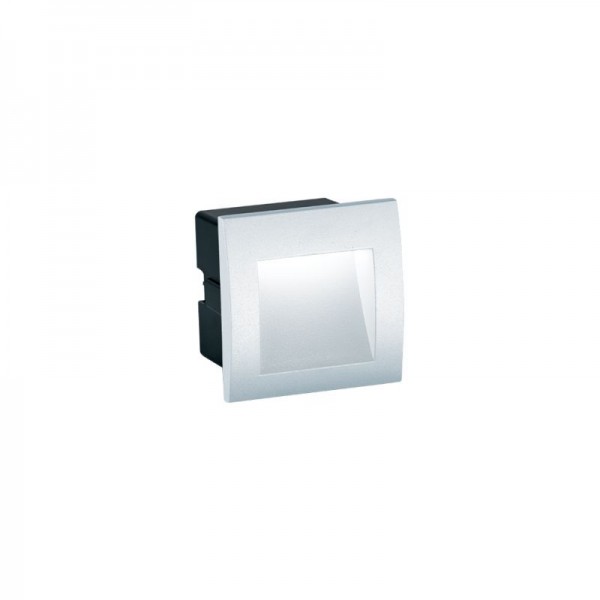 4124801- VIOKEF -Απλίκα Λευκή Χωνευτή Riva Led H:90