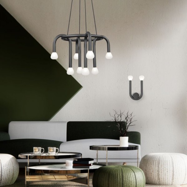 4324800- VIOKEF -Φωτιστικό Τοίχου Delori