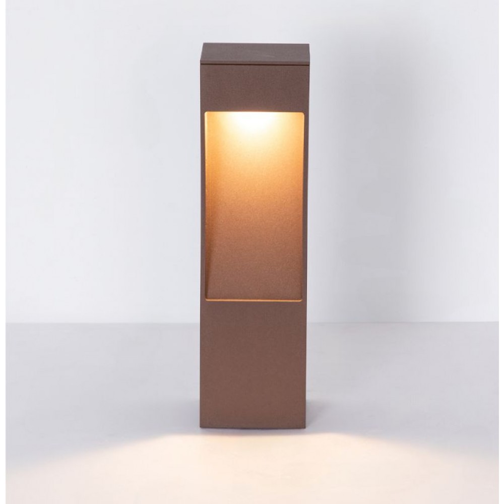 4320801- VIOKEF -Στήλος Κήπου H:300 Καφέ Karl