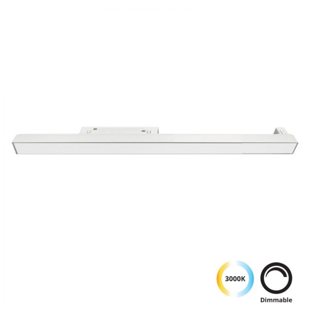 4244305- VIOKEF -Linear Λευκό L:900 Magnetic (dimmable)